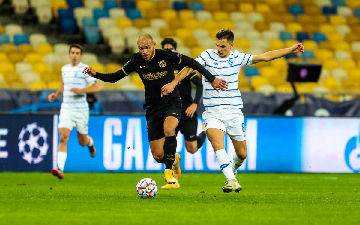 Martin Braithwaite thi đấu rất hay trong hiệp 2 (Ảnh: Getty).