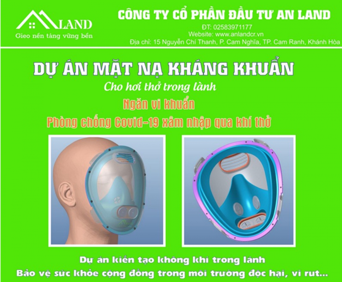 Mặt nạ kháng khuẩn An Land - sống khỏe và an toàn hơn