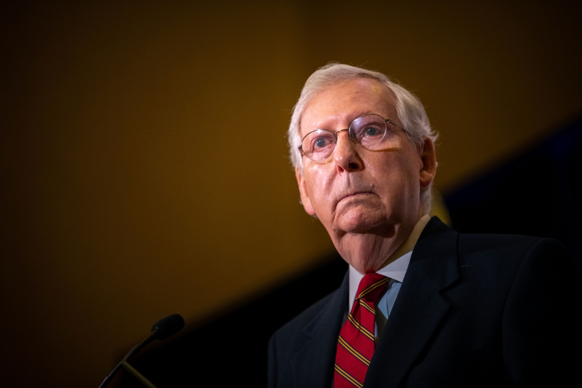 Ông Mitch McConnell. Ảnh: Getty.