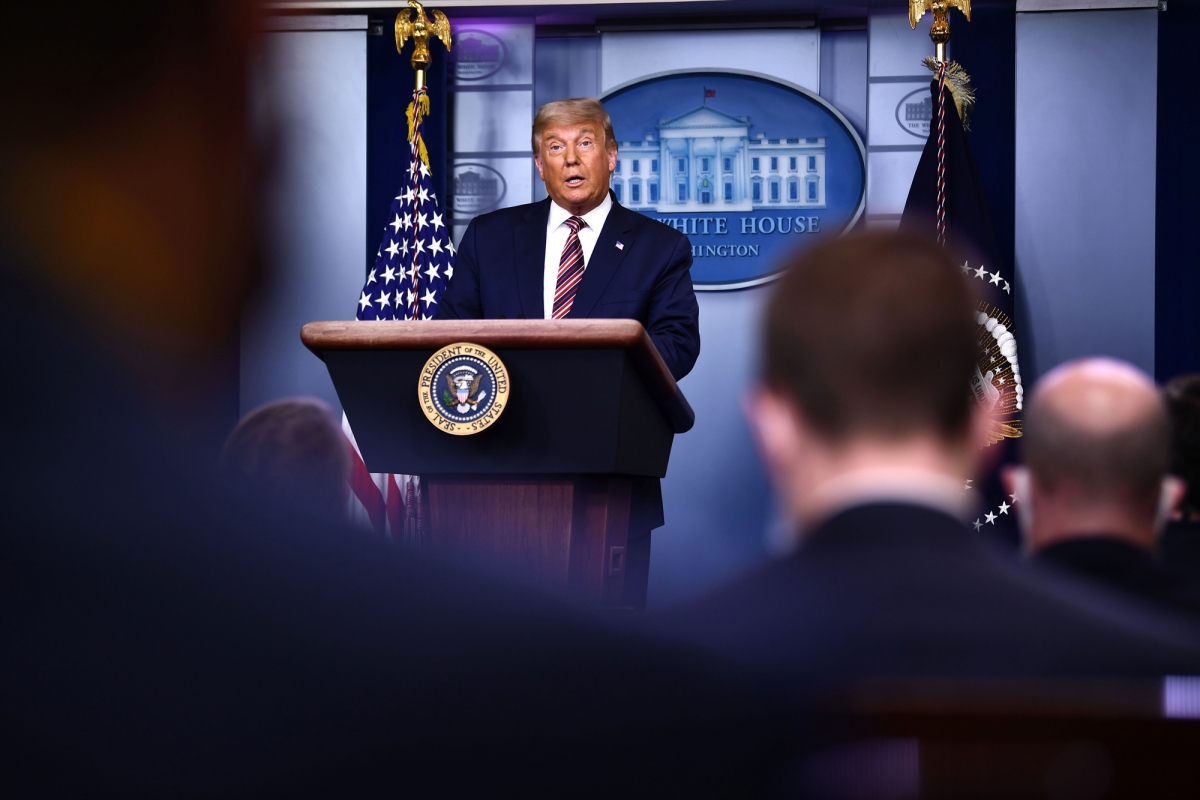 Tổng thống Mỹ Donald Trump. Ảnh: AFP/Getty.