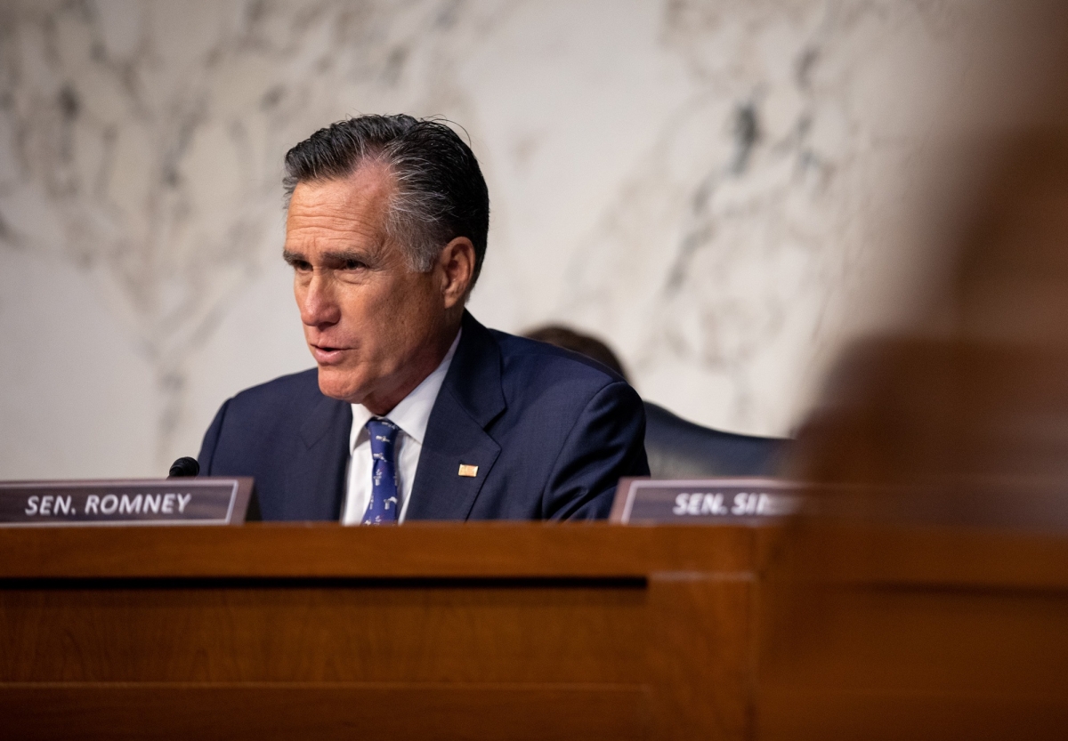 Thượng Nghị sĩ đảng Cộng Hoà Mitt Romney. Ảnh: Getty.