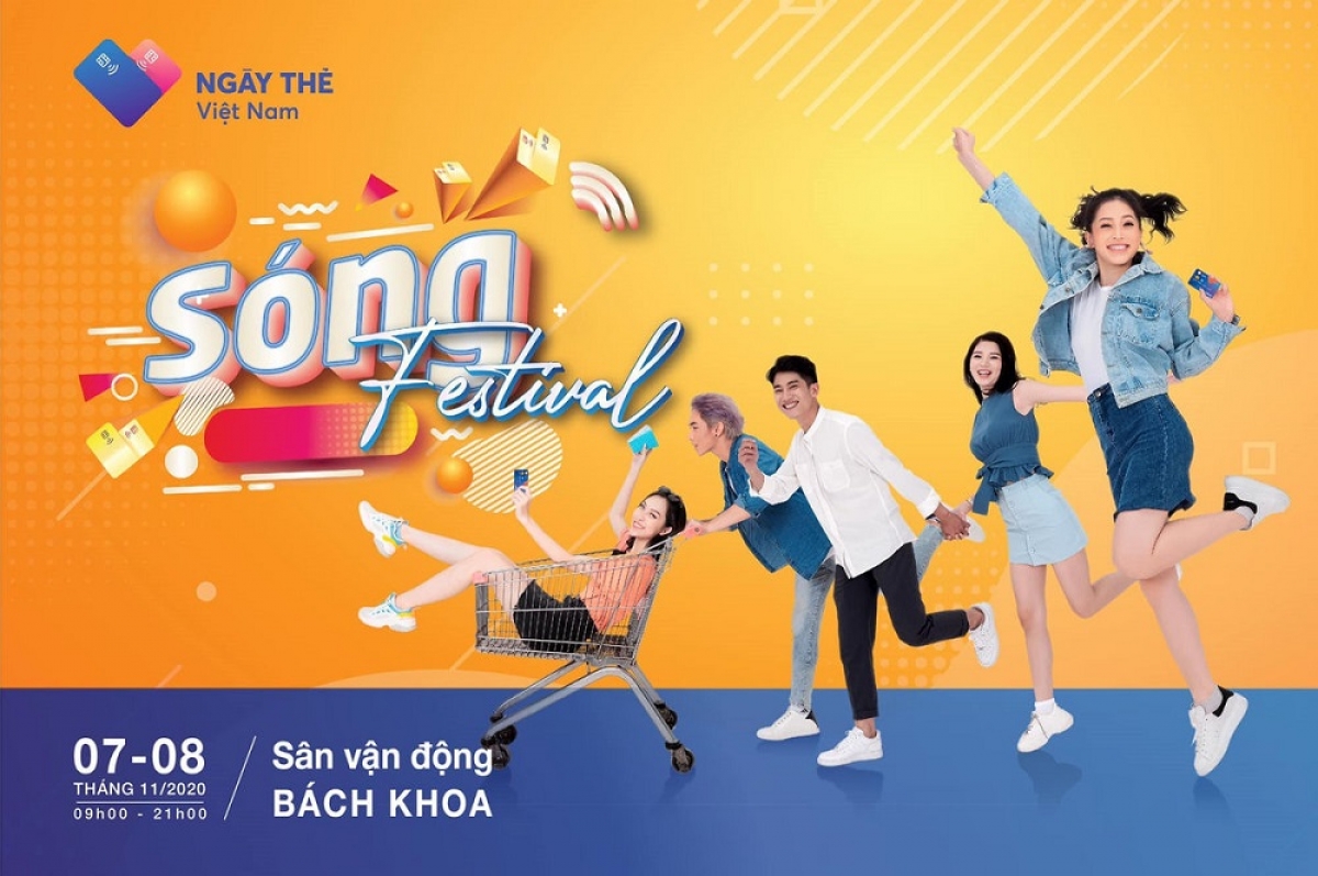 Sự kiện mua sắm “Sóng Festival” nằm trong khuôn khổ “Ngày thẻ Việt Nam 2020” dành cho giới trẻ (Ảnh minh họa: KT)