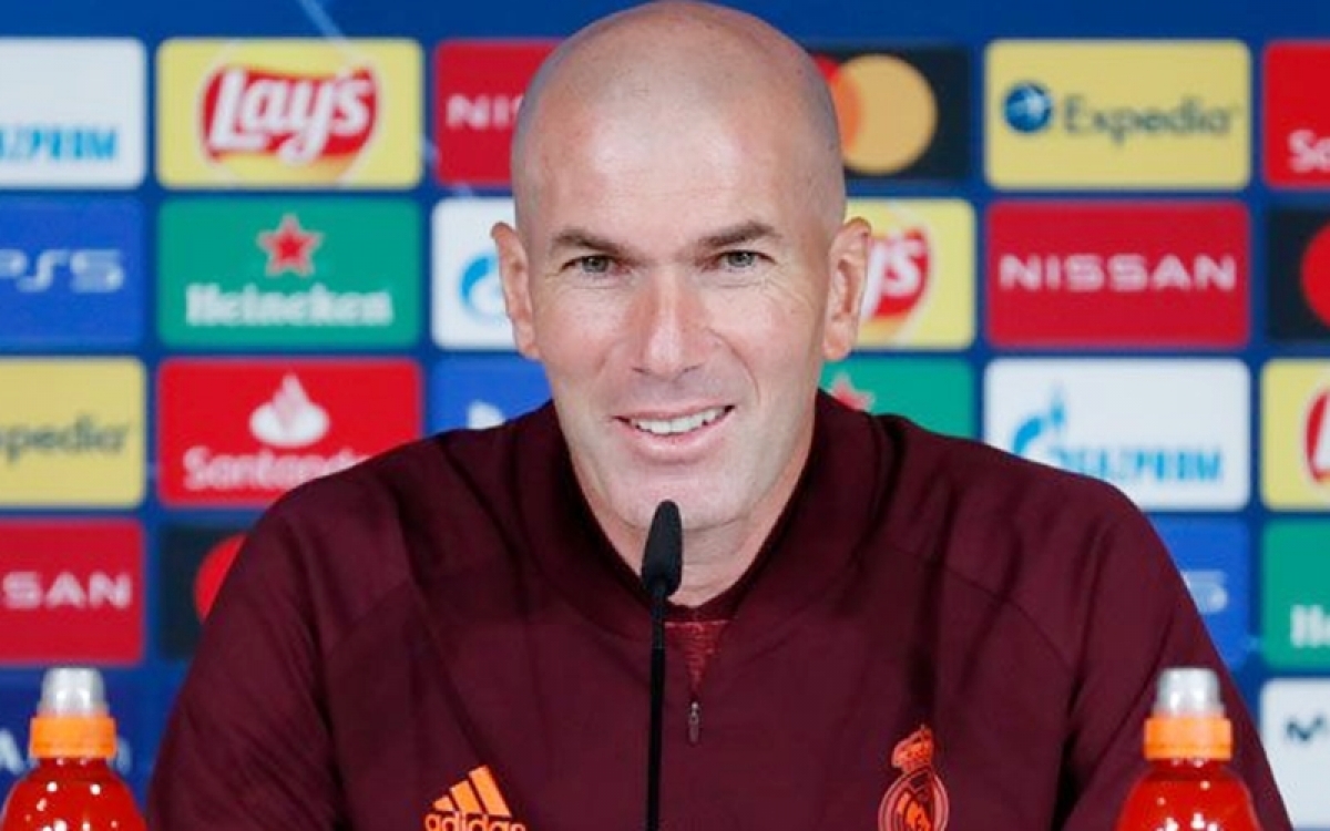 HLV Zidane quyết tâm đánh bại Inter Milan (Ảnh: RMFC).