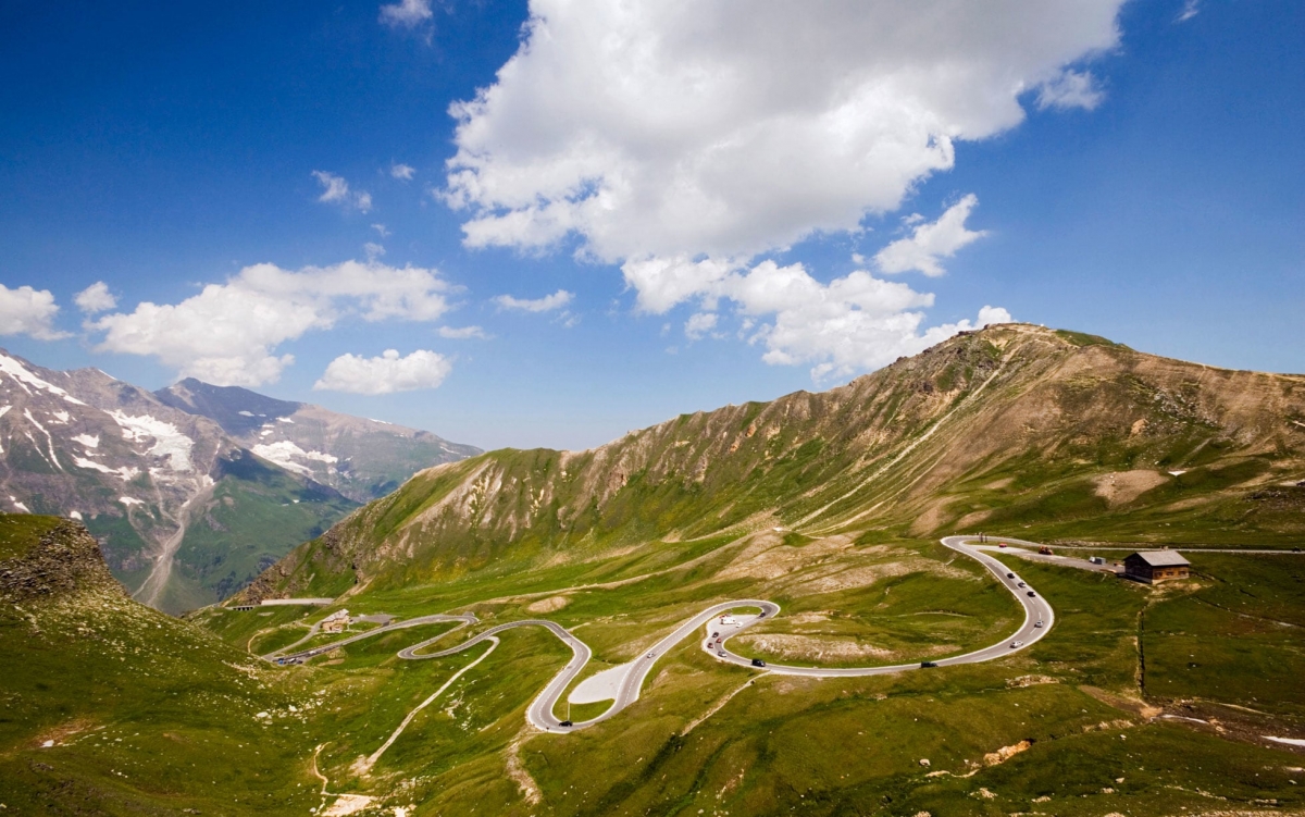 Đường Grossglockner Hochalpenstrasse. Nguồn: Alamy