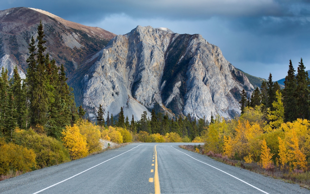 Phong cảnh tuyệt đẹp trên đường tới Skagway. Nguồn: Alamy
