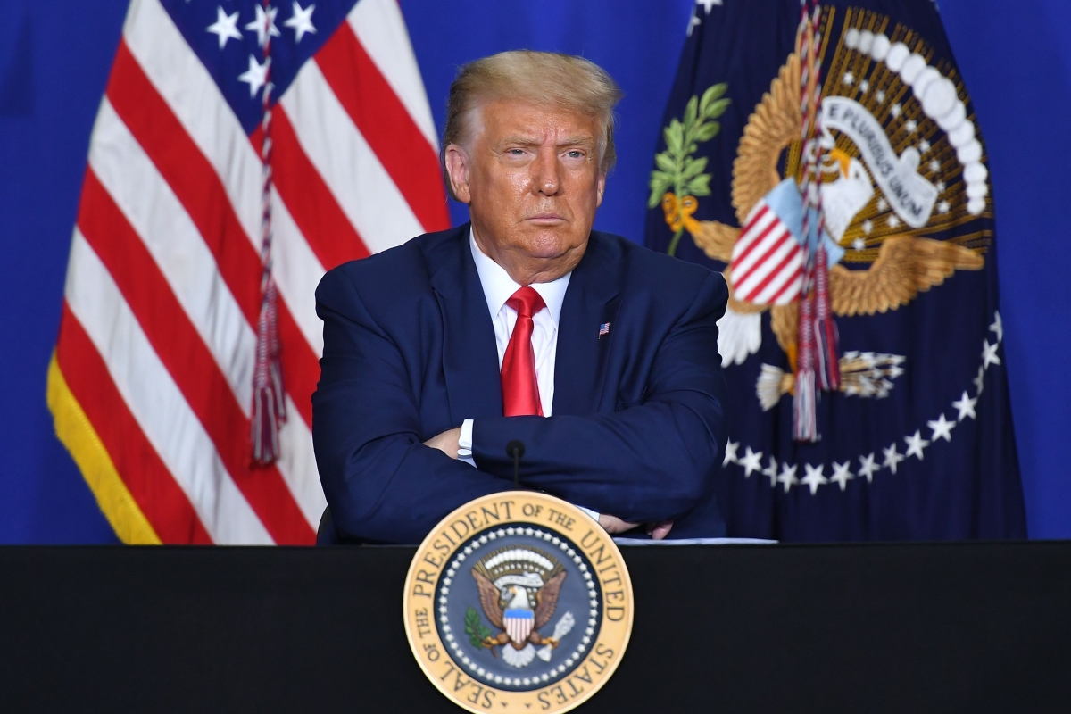Tổng thống Donald Trump. Ảnh: AFP 