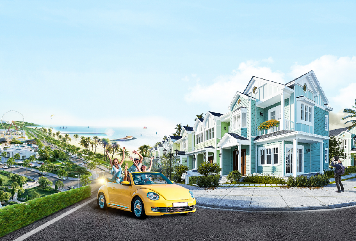 Gần 75% người được hỏi thích second home ở vùng biển, theo khảo sát của Vnexpress (tháng 6/2020). (Ảnh: Mẫu second home tại NovaWorld Phan Thiet)