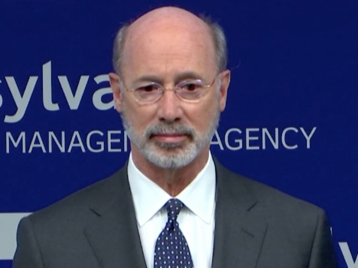 Thống đốc đảng Dân chủ Tom Wolf. Ảnh: Patch.