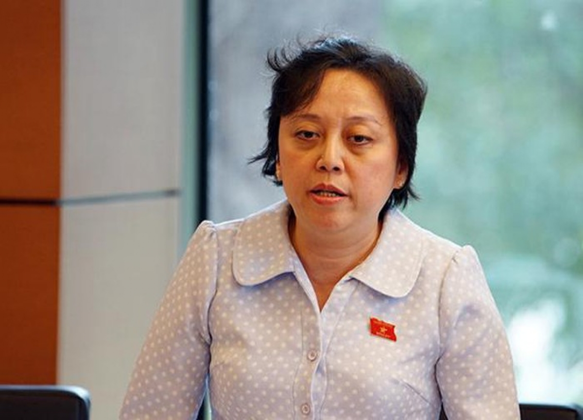 Đại biểu Nguyễn Khánh Phong Lan, đoàn TP.HCM