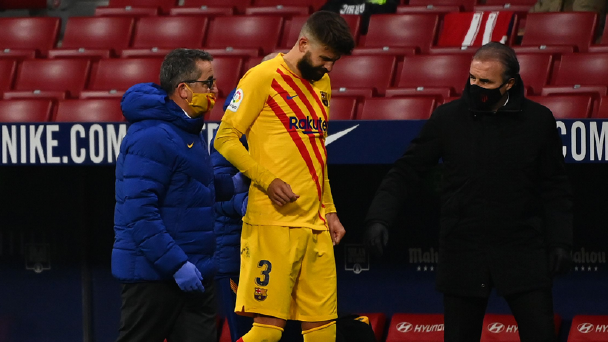 Pique rách dây chằng đầu gối nhưng nhất quyết không phẫu thuật. (Ảnh: Getty).
