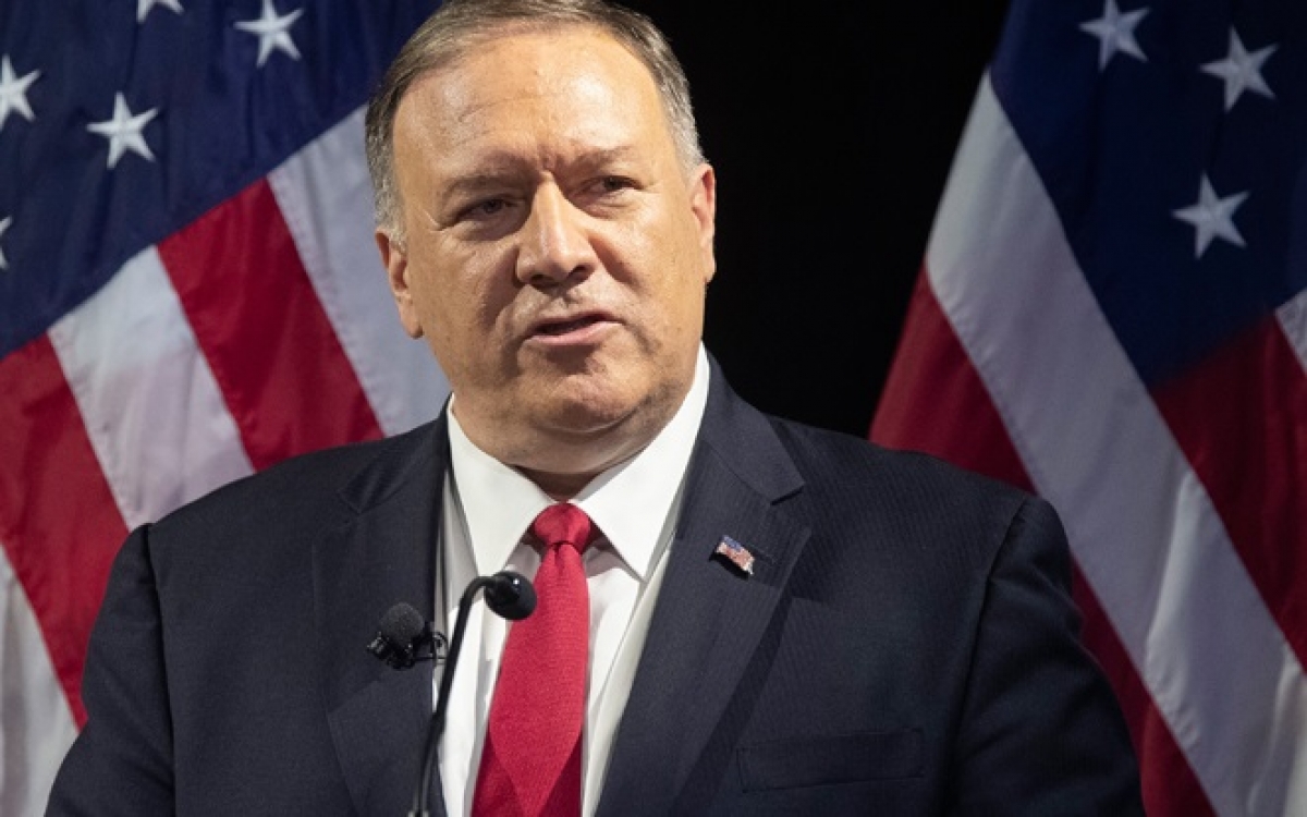 Ông Pompeo. Ảnh: US embassay.