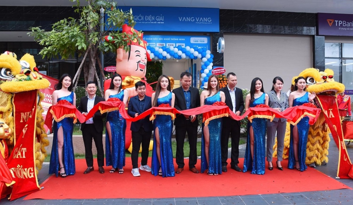 Lễ khai trương shophouse Thế Giới Điện Giải tại The Botanica Tân Bình vào sáng 2/11