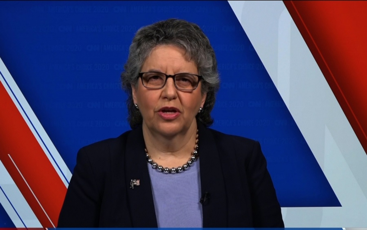 Ủy viên Ban Bầu cử Liên bang, Ellen Weintraub. Ảnh: CNN.