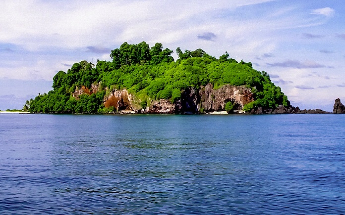 Quần đảo Natuna. Ảnh: Bjorngrotting.
