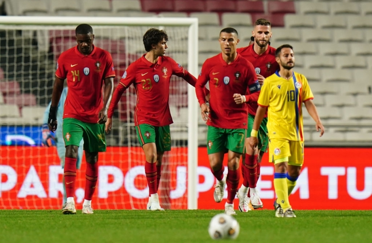 Ronaldo ghi 1 bàn thắng, 1 kiến tạo ở trận đấu này (Ảnh: Getty Images).