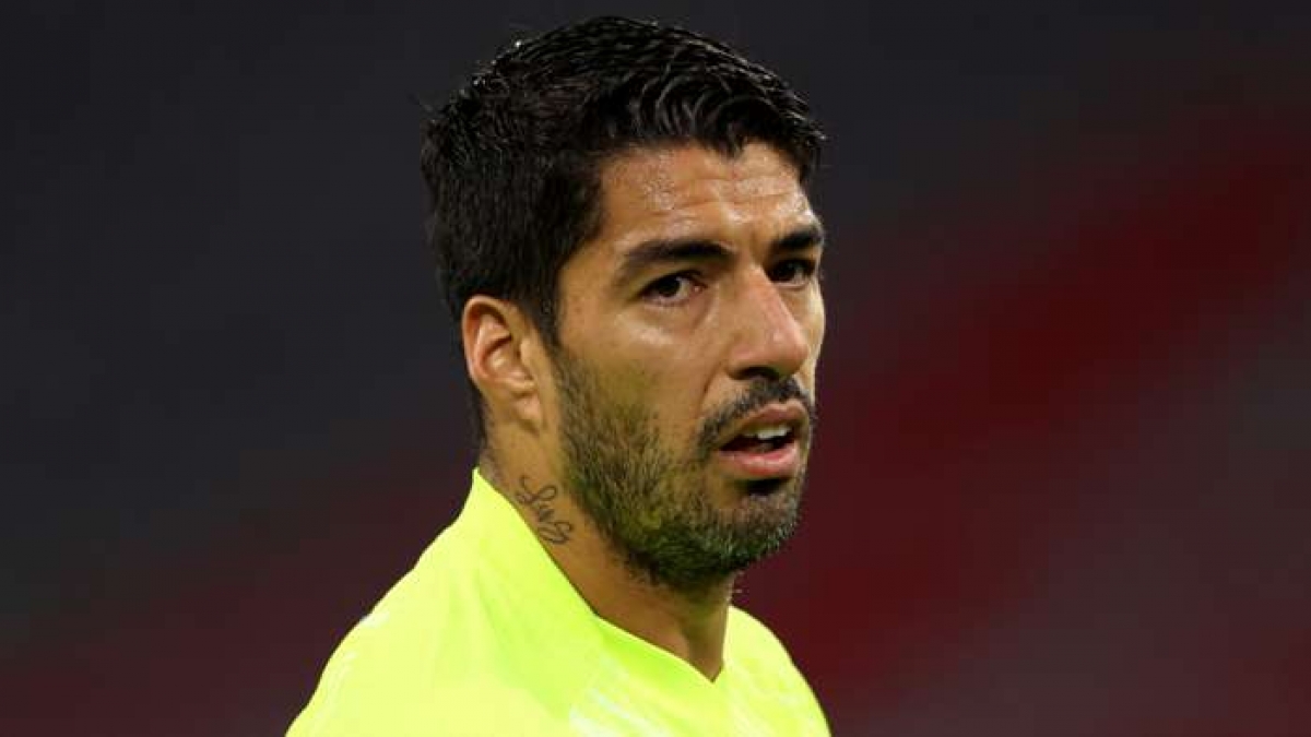 Luis Suarez mắc Covid-19 không thể ra sân ở trận đấu với Barca sắp tới (Ảnh: Getty Images).