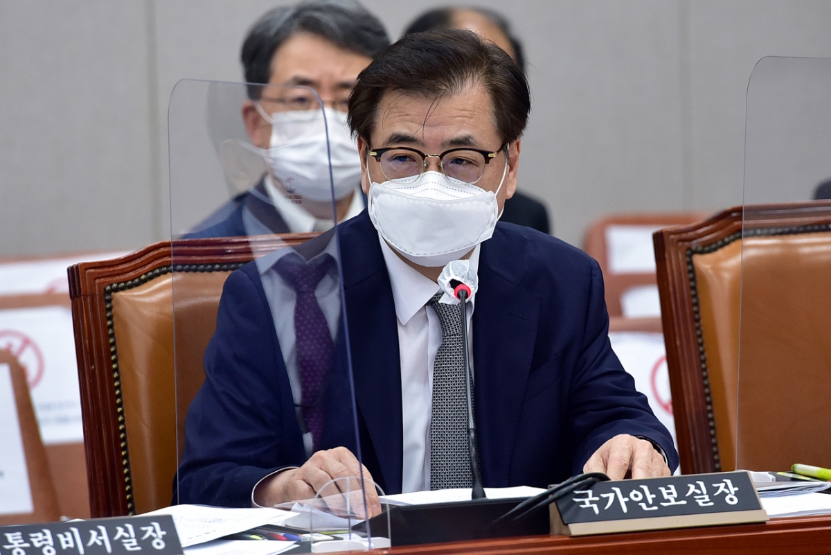 Chánh Văn phòng an ninh quốc gia Hàn Quốc Suh Hoon. Ảnh: Yonhap
