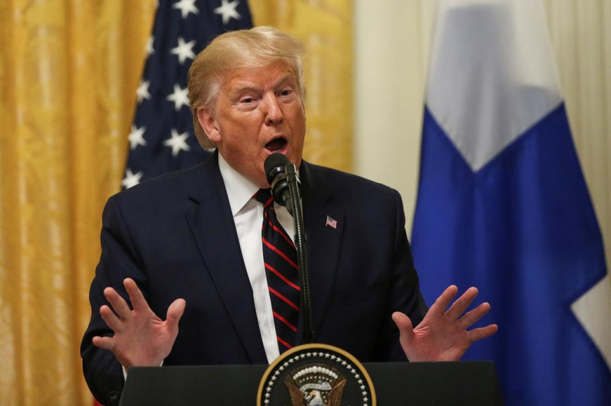 Tổng thống Mỹ Donald Trump. Ảnh: Reuters