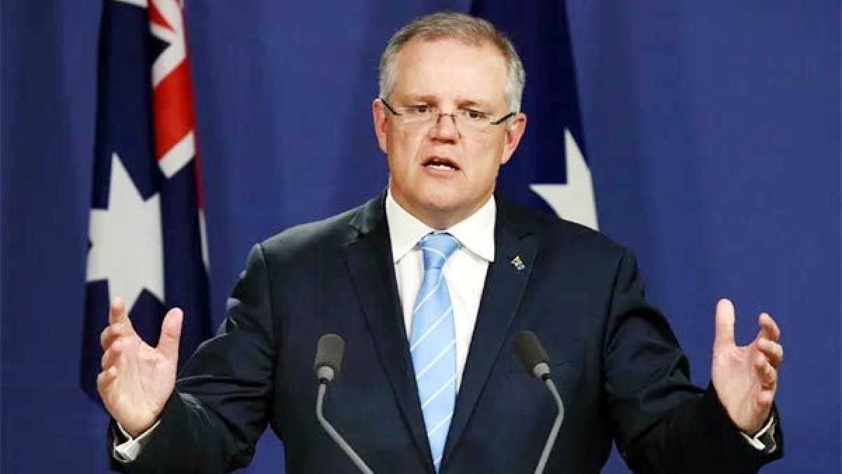 Thủ tướng Australia Scott Morrison. Ảnh: Time