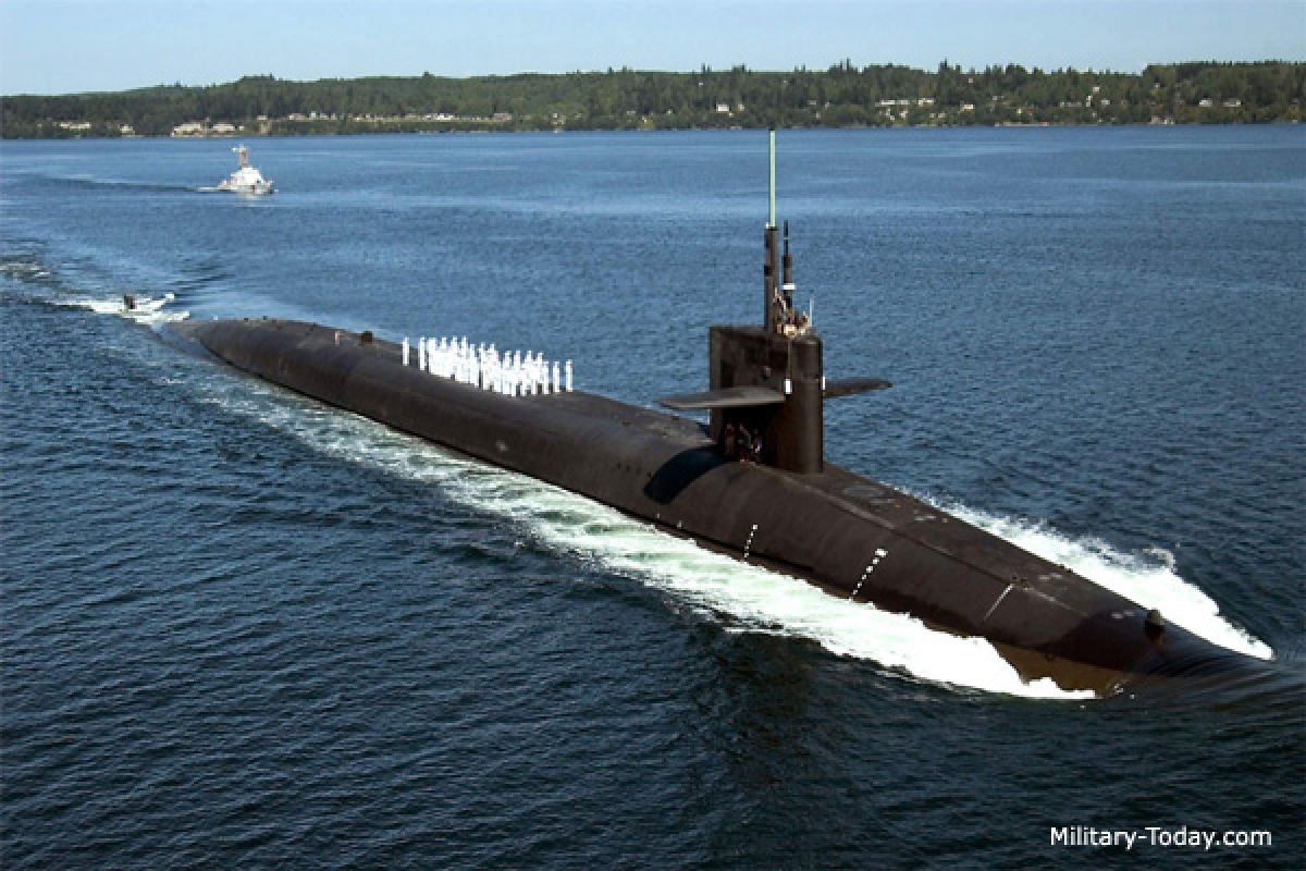 Tàu ngầm lớp Ohio. Ảnh: Military