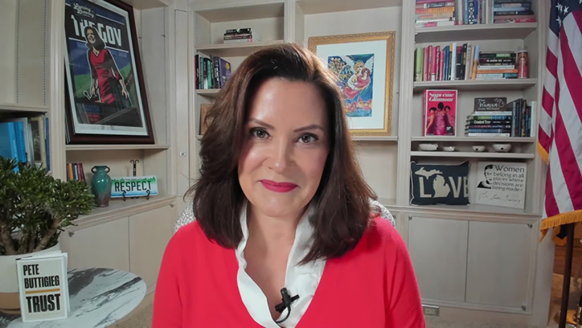 Thống đốc Michigan Gretchen Whitmer. Ảnh: CNN.