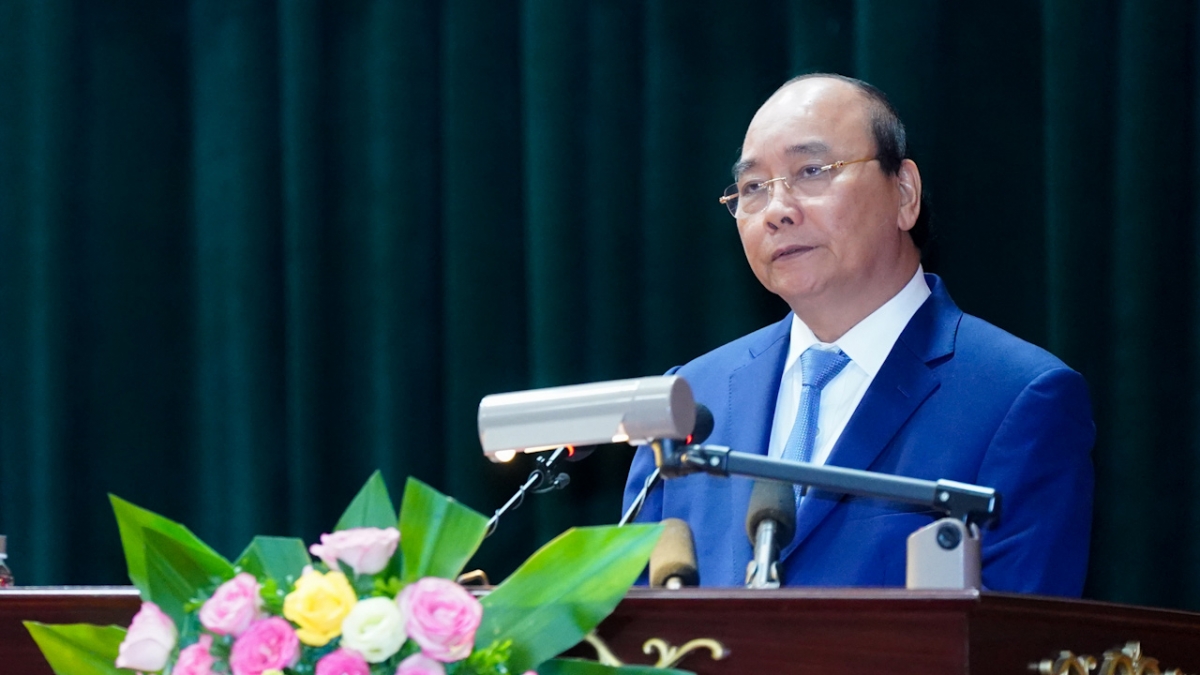 Thủ tướng phát biểu tại buổi làm việc
