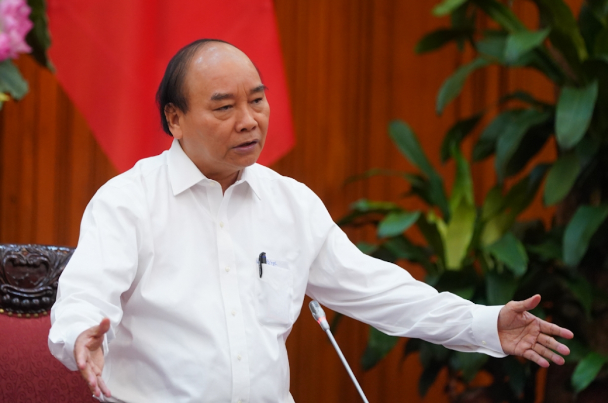 Thủ tướng: Cần nỗ lực chuẩn bị tốt để đảm bảo thành công Kỳ họp lần thứ 43 Ủy ban liên Chính phủ Việt Nam - Lào. Ảnh VGP/Quang Hiếu