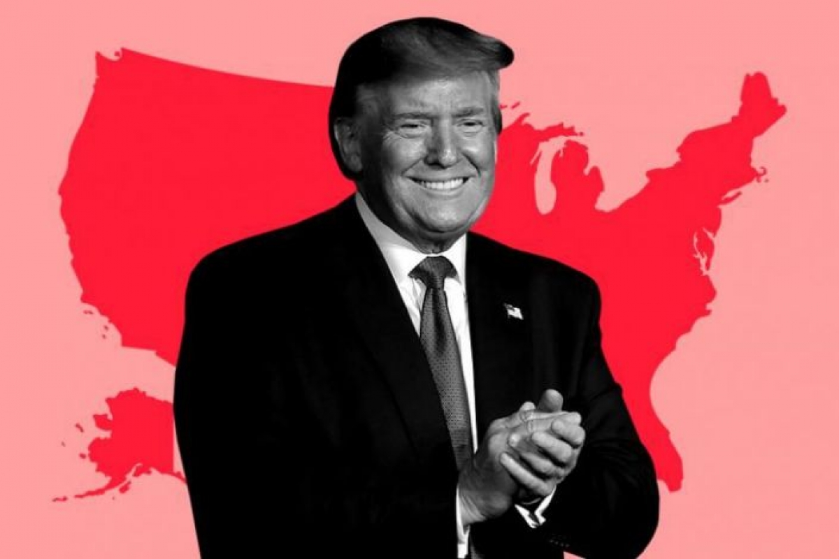 Tổng thống Trump tham gia hội nghị cấp cao APEC trực tuyến đêm 20/11 (giờ Việt Nam). Ảnh: AFP