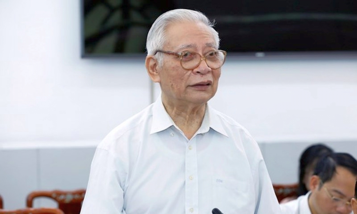 PGS.TS Trần Hậu, Ủy viên Hội đồng tư vấn khoa học giáo dục Ủy ban TW Mặt trận Tổ quốc Việt Nam.