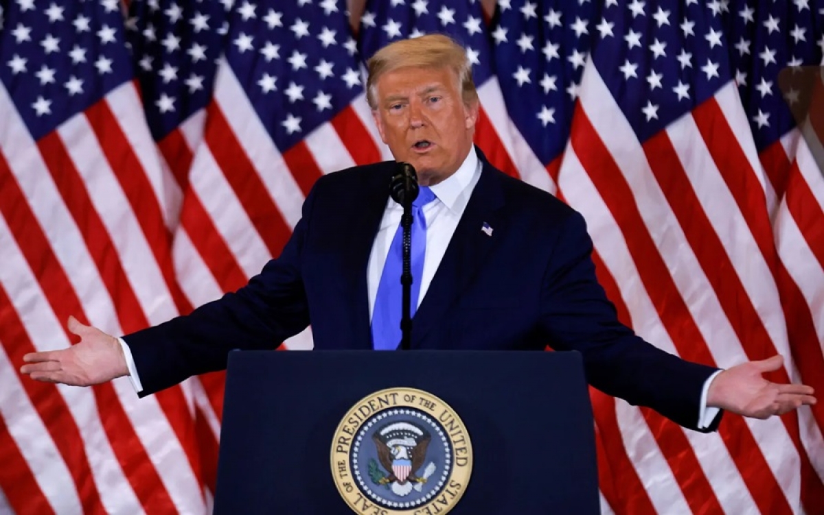 Đương kim Tổng thống Mỹ Donald Trump. Ảnh: Reuters.