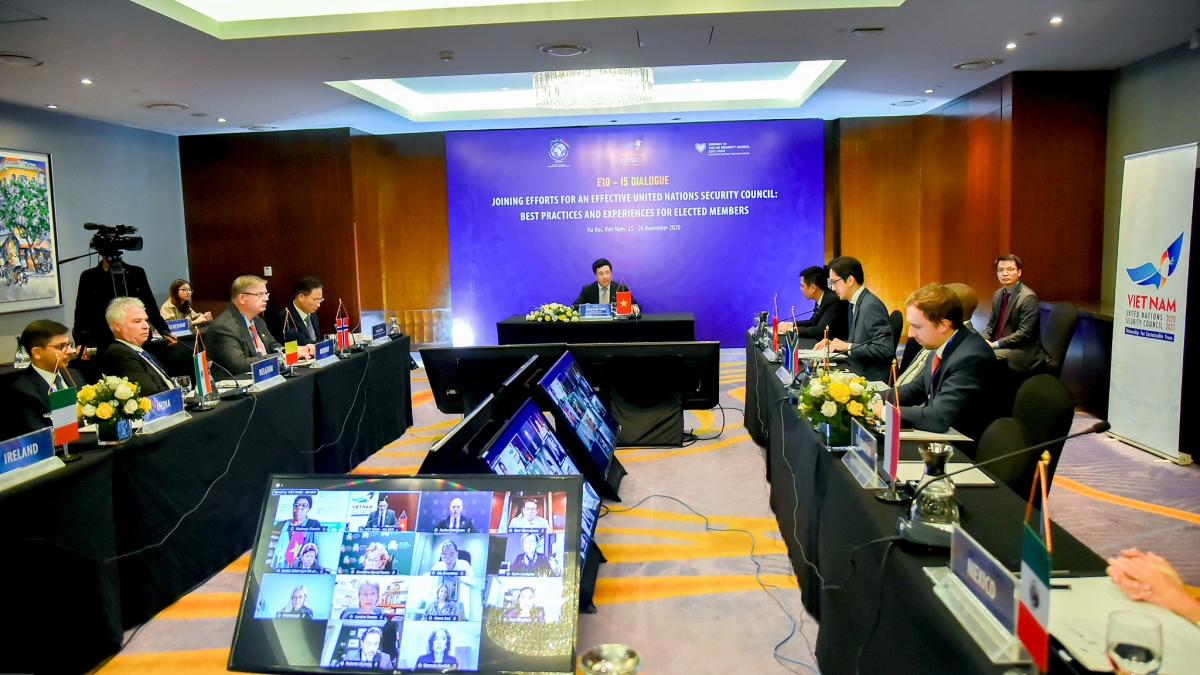 Các nước E10 – I5 ngày càng đóng vai trò quan trọng hơn tại HĐBA trong việc đưa ra những đề xuất, sáng kiến và văn kiện để thúc đẩy các vấn đề trong chương trình nghị sự của HĐBA.
