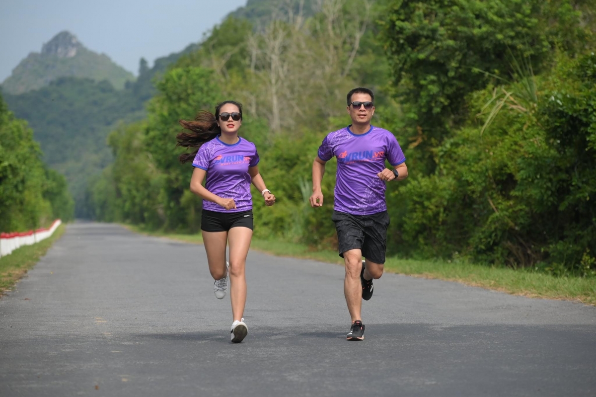 Mô hình chạy trực tuyến được áp dụng tại giải VITM marathon 2020.