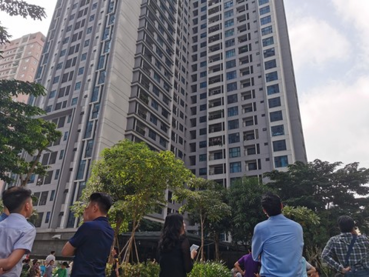 Tòa nhà mới đưa vào sử dụng.