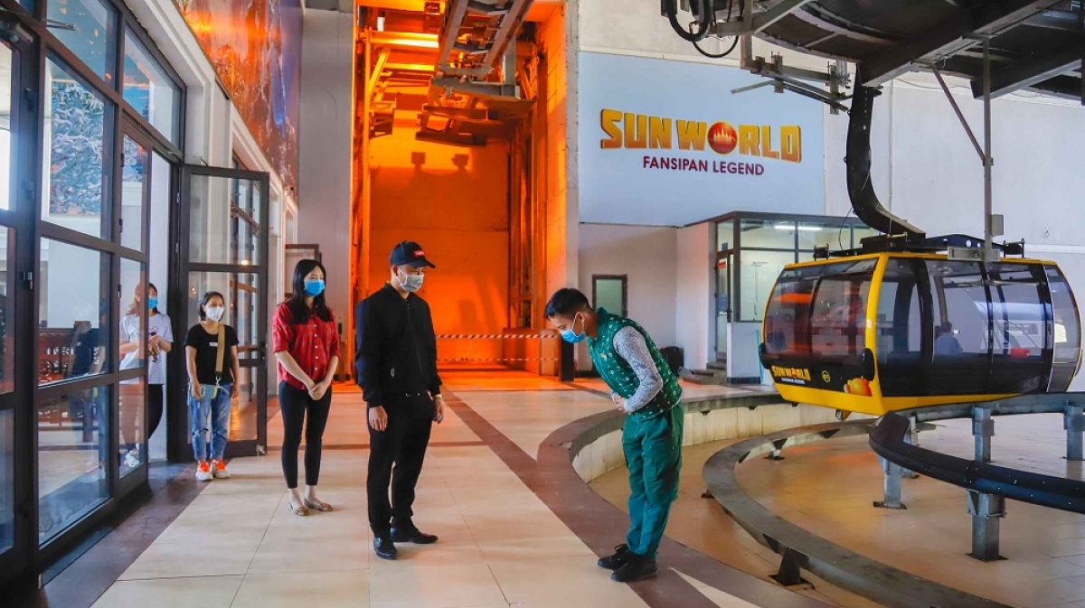60% nhân viên đang làm việc tại khu du lịch Sun World Fansipan Legend là người dân tộc thiểu số