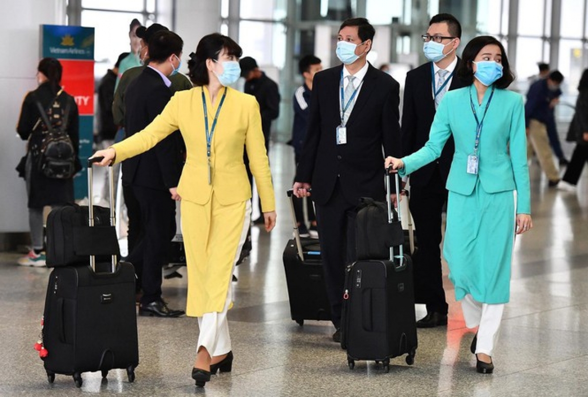 Bộ GTVT cũng yêu cầu tăng cường và thực hiện nghiêm các biện pháp phòng, chống lây nhiễm dịch bệnh Covid-19 đối với các thành viên tổ bay trong suốt quá trình bay.