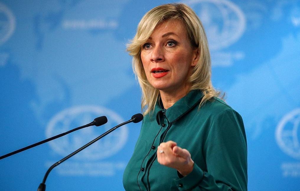 Người phát ngôn Bộ Ngoại giao Nga Maria Zakharova. Ảnh: TASS