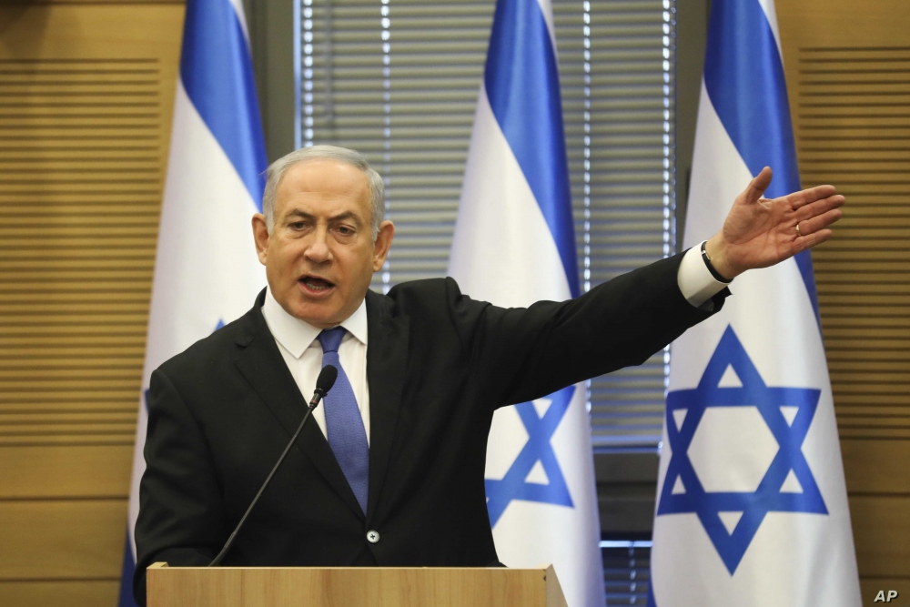 Thủ tướng Israel Netanyahu. Ảnh: AP