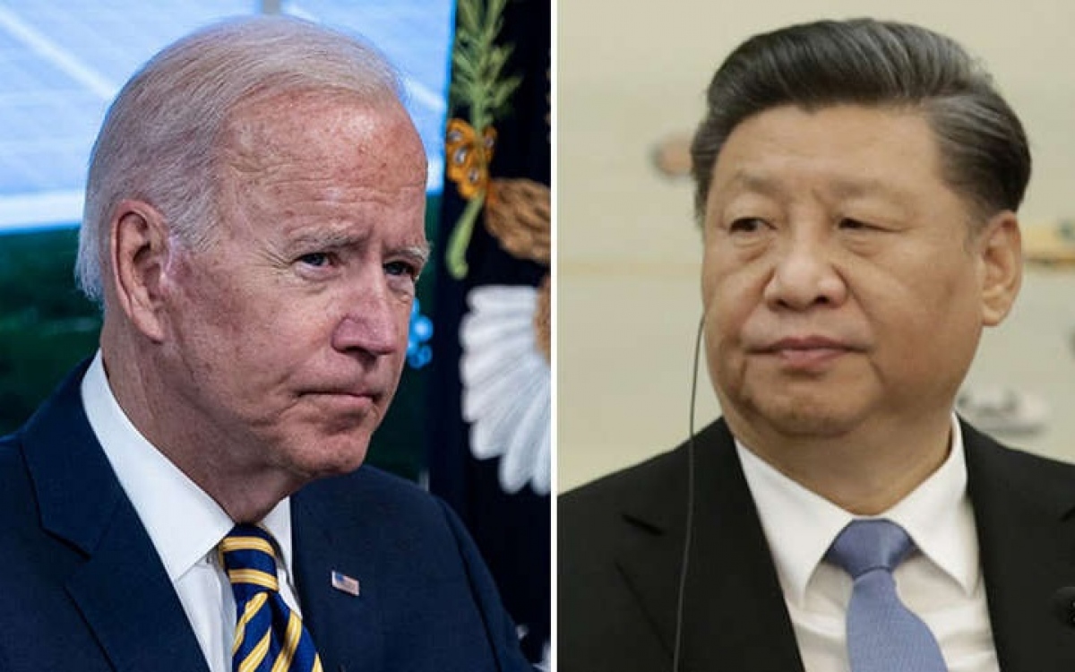 Chân dung 2 nhà lãnh đạo Mỹ (Joe Biden) và Trung Quốc (Tập Cận Bình). Ảnh: The Hill.