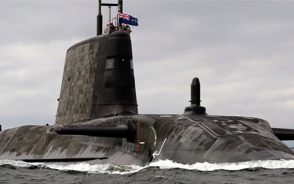 Tàu ngầm Australia. Ảnh: BBC.