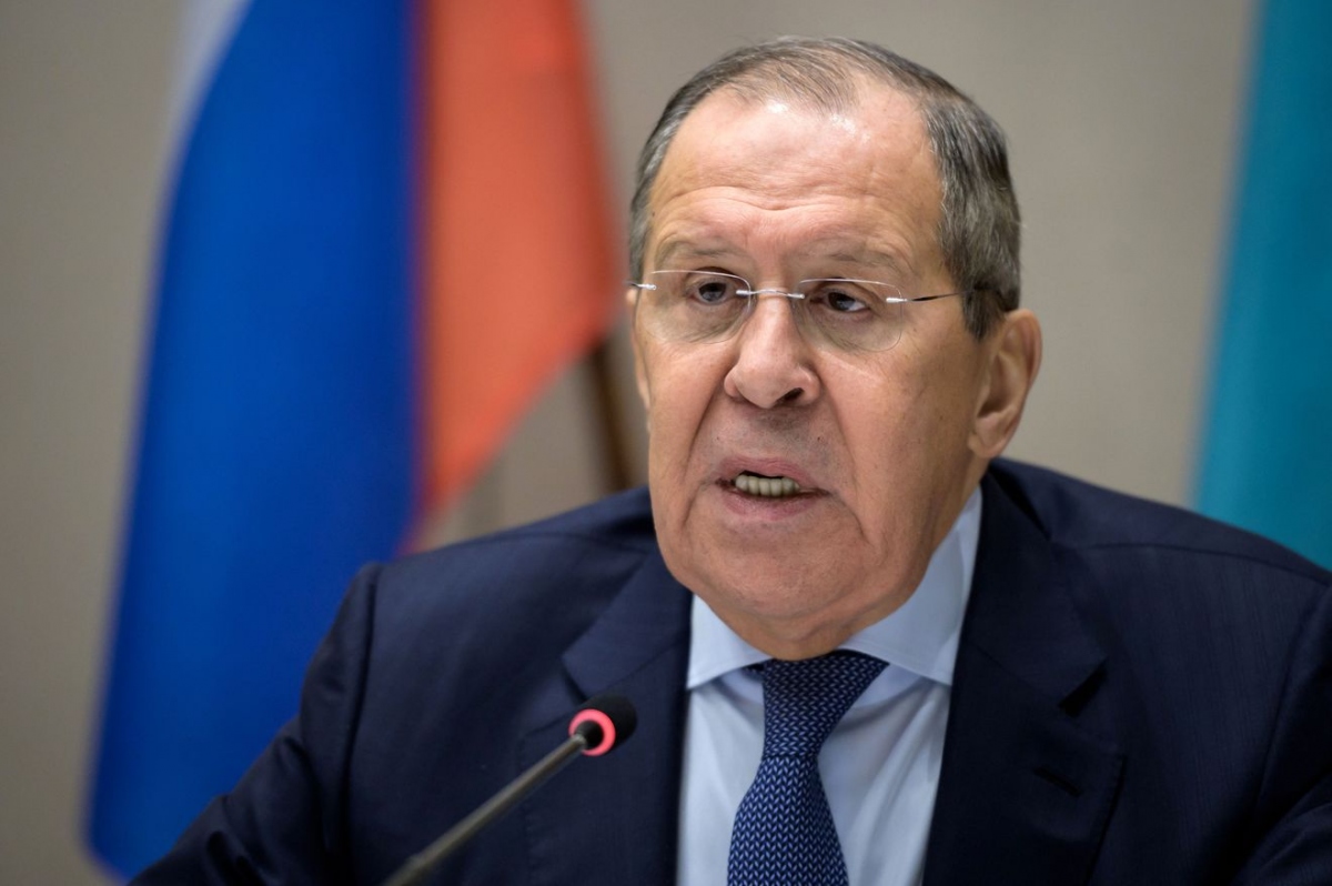 Ngoại trưởng Nga Sergey Lavrov. Ảnh: Politico