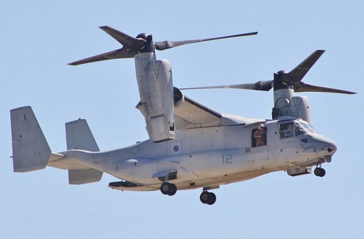 Máy bay Bell Boeing V-22 Osprey Tilt-Rotor. (Nguồn: Wikipedia)