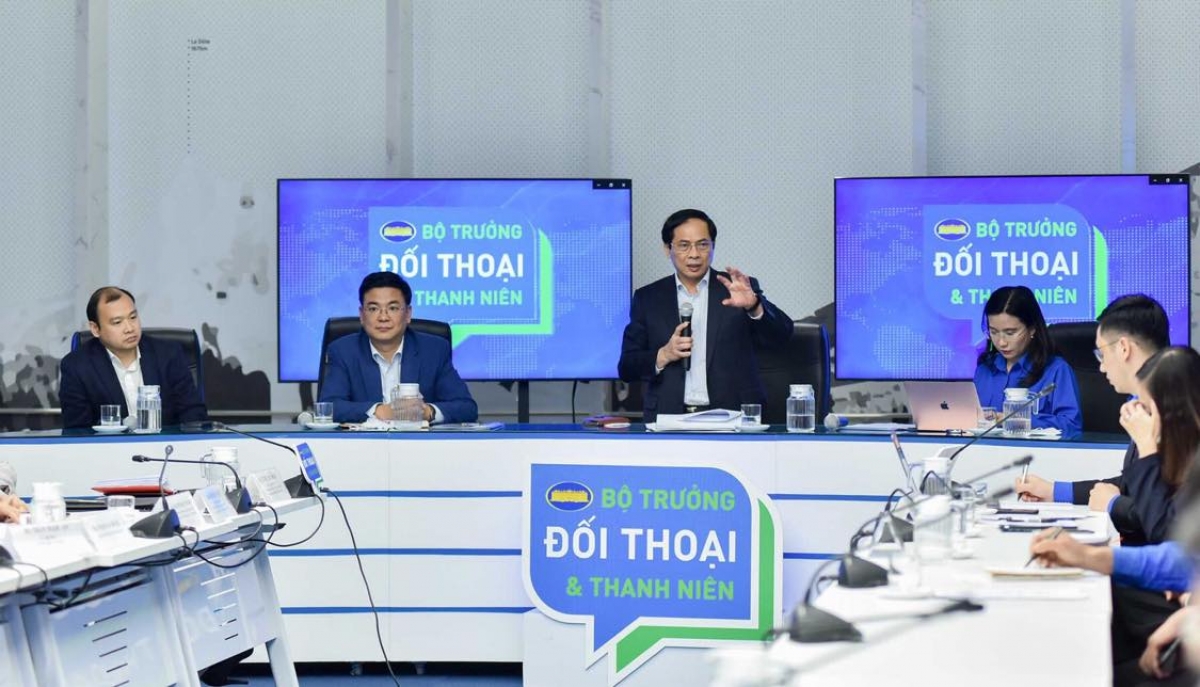 Toàn cảnh buổi đối thoại.