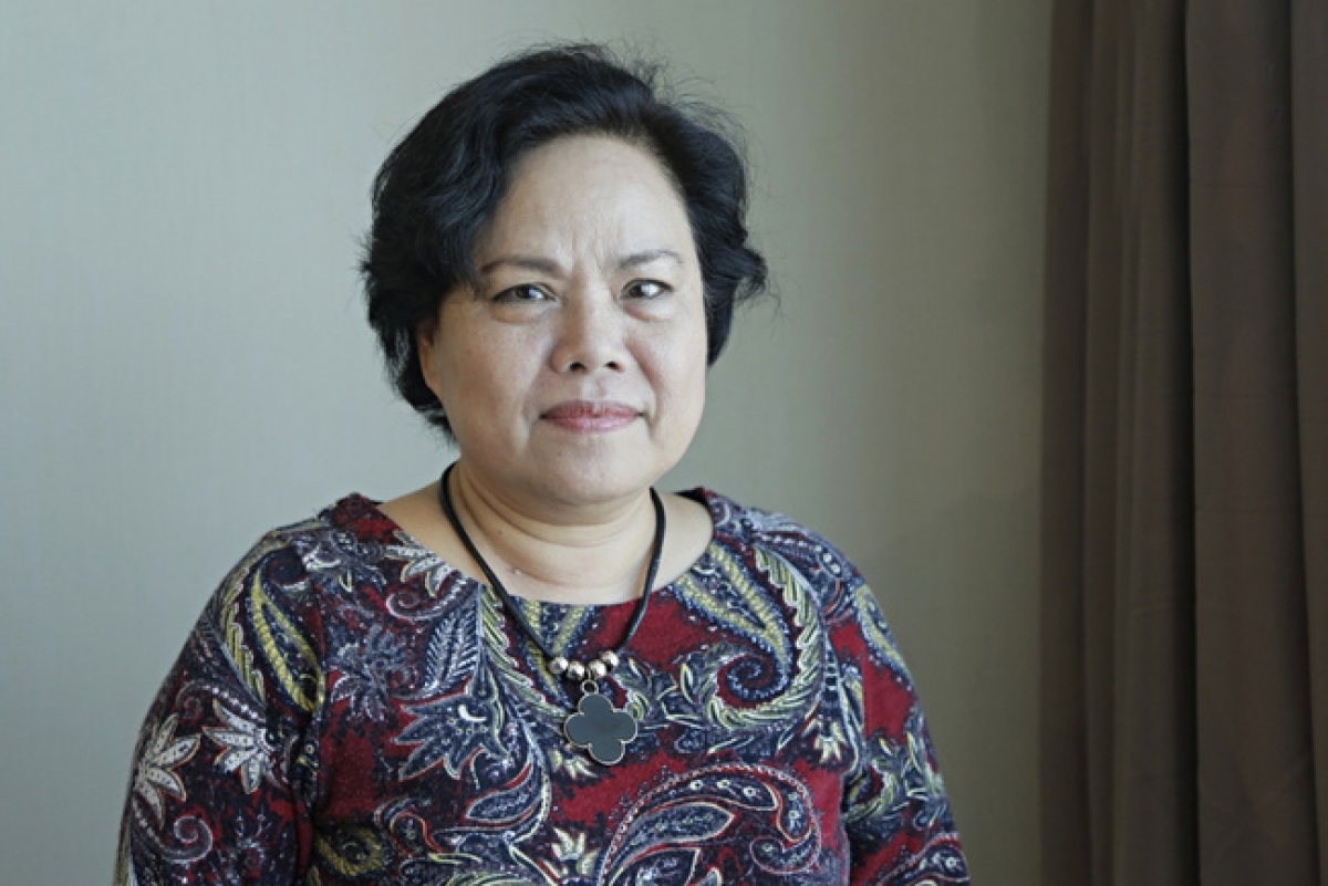 Nhà biên kịch Trịnh Thanh Nhã.