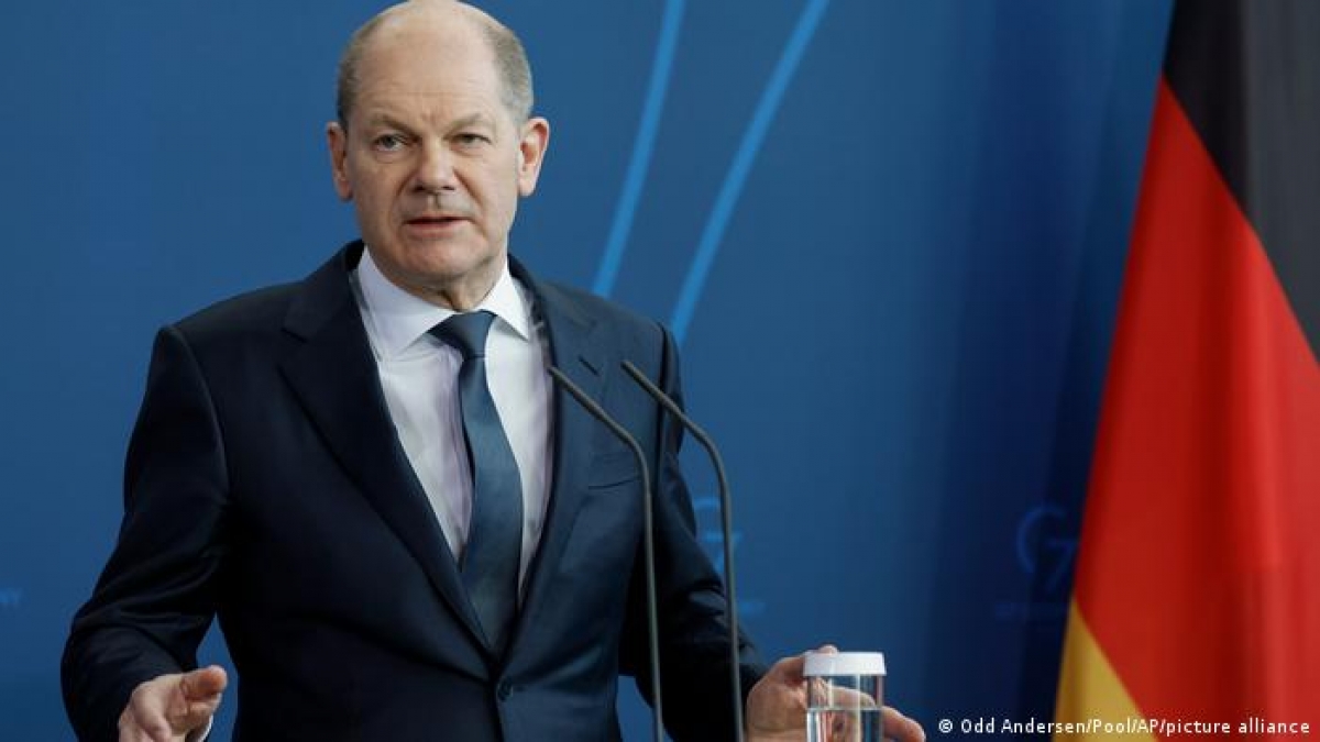 Thủ tướng Đức Olaf Scholz. Ảnh: AP