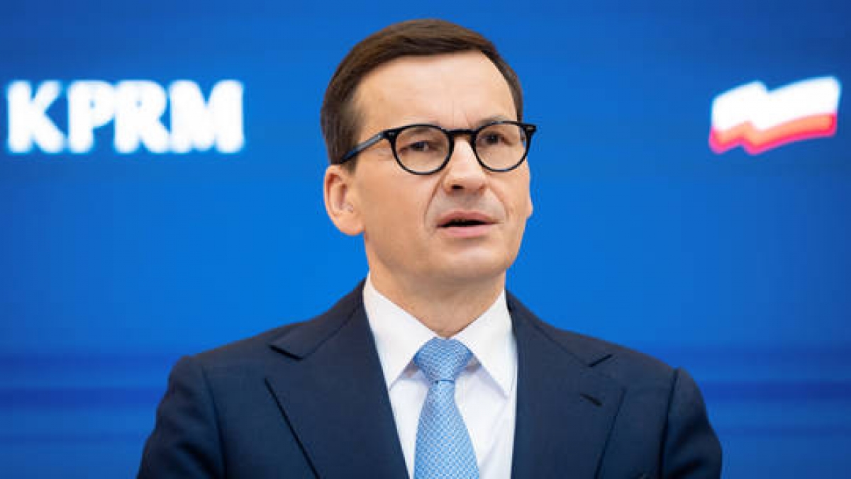 Thủ tướng Ba Lan Mateusz Morawiecki. Ảnh: Getty
