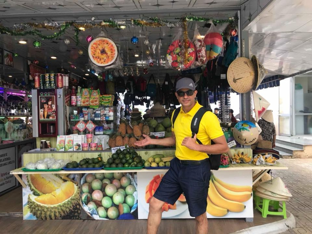 Anh Mohamed - Giám đốc công ty Hello Egypt tới Việt Nam mở văn phòng du lịch năm 2018.