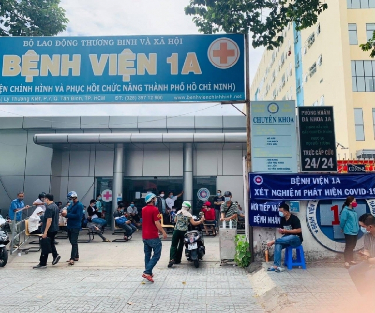 Bệnh viện 1A (Ảnh tư liệu của bệnh viện).