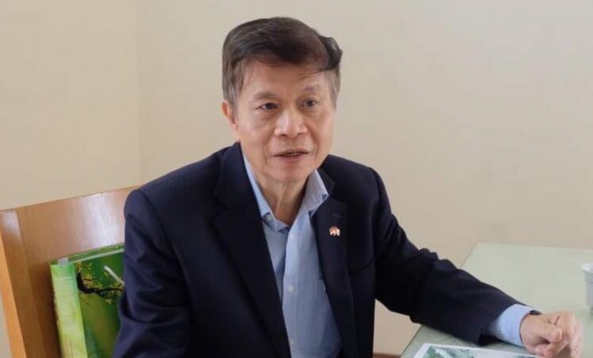 Ông Mai Huy Tân, Chủ tịch HĐTV Công ty Nhịp cầu Việt Đức. Ảnh: KT