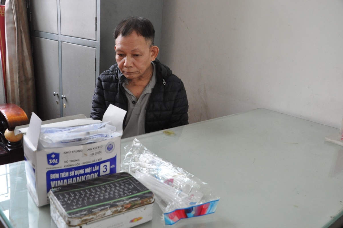 Đối tượng Nguyễn Văn Đông tại cơ quan điều tra