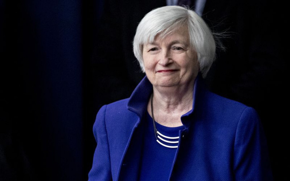 Bộ trưởng Tài chính Mỹ Janet Yellen (Ảnh: Bloomberg)